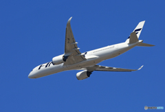 「晴れ」 Finnair A350-941 OH-LWF 出発です