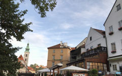 チェコ南部（２０５）チェスキー・クルムロフ風景