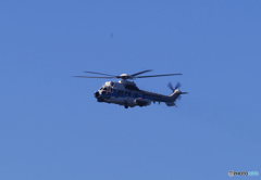「良い空～」ヘリコプター  EC225 海上保安庁　おおたか