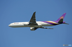 「SKY」 Thai 777-3AL HS-TKM Takeoff  