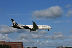 「そらー」 Air New Zealand B787-9 到着です