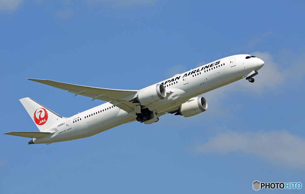 「すかい」 JAL 787-9 JA868J 出発