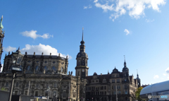 ドイツ（２１１）ドレスデンの青いおおぞら　　