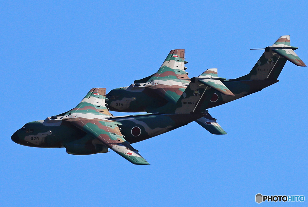 ☮  華麗な・演技　C-1  Kawasaki 輸送機　☮