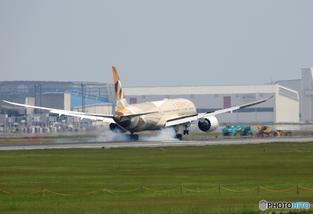 ☀「青い空」が一番　ETIHAD 787-9 A6-BLC