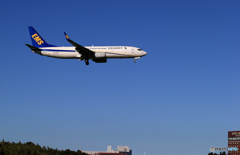 「ぶるー」China Postal 737-800 B-5157 Landing