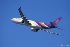 「スカイ」Thai A330-343 HS-TEP Takeoff