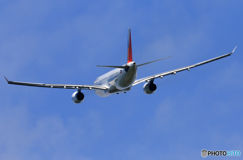 「青い空」が一番 Philippienes A330- RP-C8785出発です