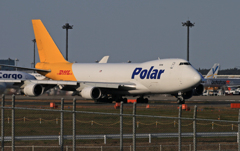 「ブルー」  POLAR 747-400 出発 
