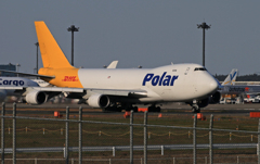 「ブルー」  POLAR 747-400 出発 