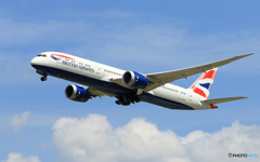 「青が好き」 BRITISH 787-9 G-ZBKE 出発