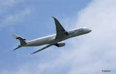 「あおぞら」Finnair A350-941 OH-LWB Takeoff 