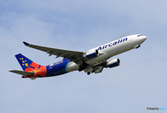 「SKY」 Air Calin A330-202 F-OHSD 飛び立ちです