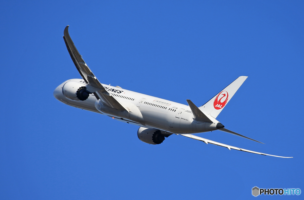 「群青」JAL 787-9 JA869J 飛行