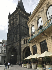 プラハ（２７７）カレル橋の塔