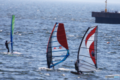 「Blue」ウインドサーフィンの素敵な日