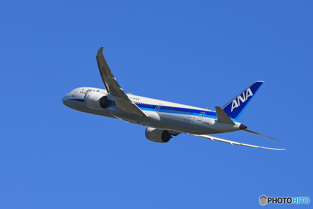 「あおぞら」ANA 787-9 JA884A Takeoff  