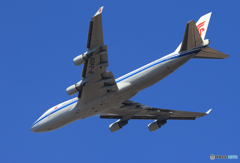 「すかい」 China 747-400 B-2409 Takeoff 