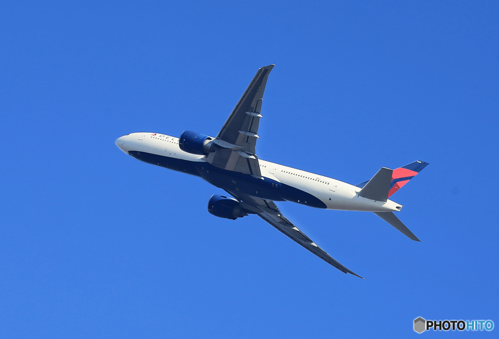 「群青」DELTA 777-232 N703DN Takeoff