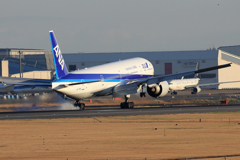 「青が好き」 ANA 777-381 JA779A Landing 
