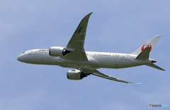 「SKY」 JAL 787-8 JA844J 離陸