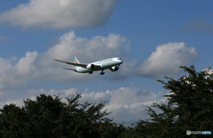 「良い空～」Air Canada 787-9 C-FRSE 到着