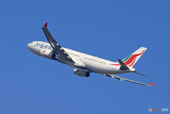 「青の空」SriLankan A330-343 4R-ALN 飛ぶ