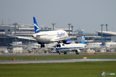 ☀「青い空」が一番　yakutia スホーイスーパーJet