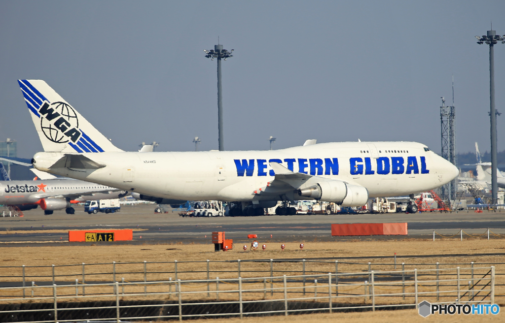 「群青」 WESTERN GLOBAL 747 N344KD