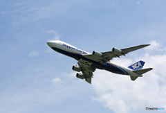 ☀「青い空」が一番 NCA 747-8KZF JA12KZ出発