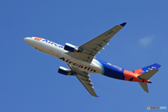 「青が大好き」 Air Calin A330-202 F-OHSD離陸