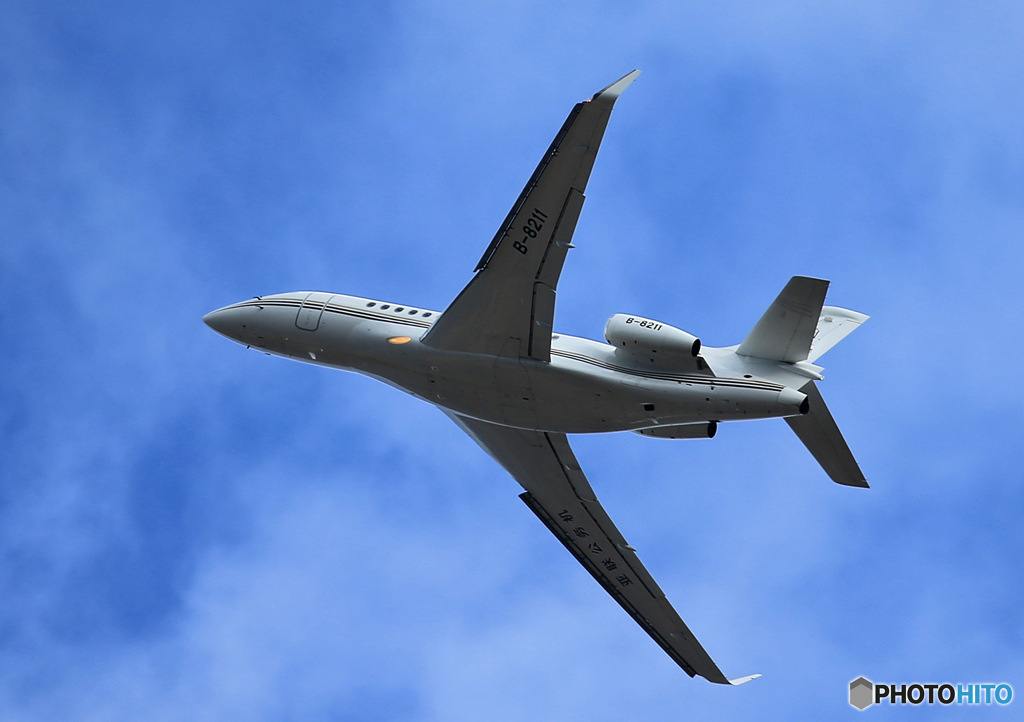 「群青」Private　ダッソウファルコン７X　飛行