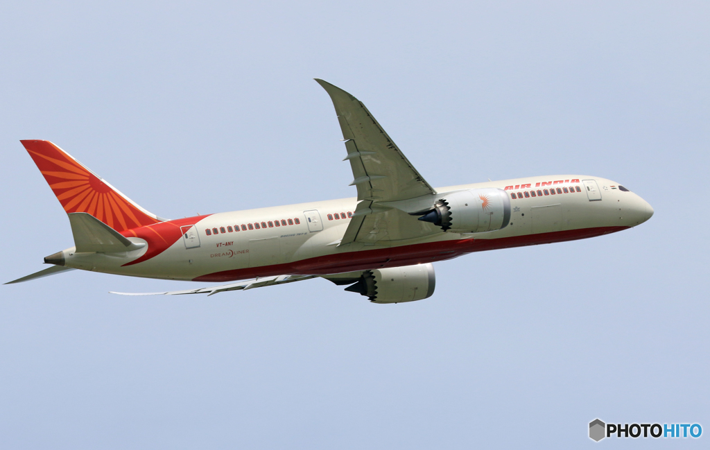☀「青い空」が一番 AIR INDIA 787-8 VT-ANT