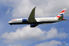 ☀「青い空」が一番 BRITISH 787-9 G-ZBKE