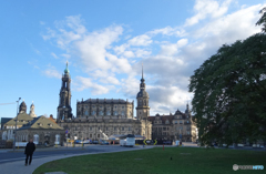 ドイツ（２０９）ドレスデンの良い雲　