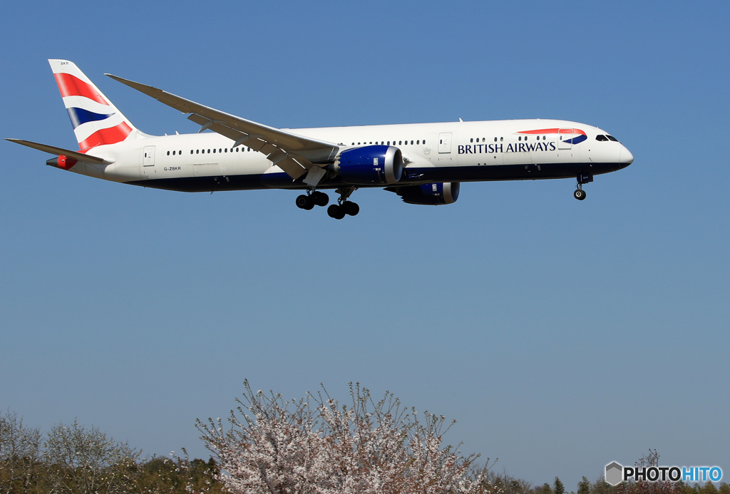 「平成」-「令和」 BRITISH 787-9 G-ZBKR