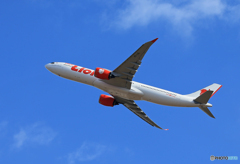  「晴れ」Lion Air A330-941 HS-LAL 出発です