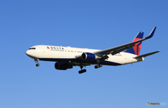 「群青」DELTA 767-332 N177DZ  着陸