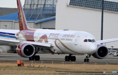 「スカイ」 JUNEYAO AIR B-208A 出発です