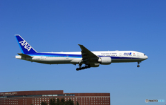 「蒼空」ANA 777-381 JA784A 到着しました