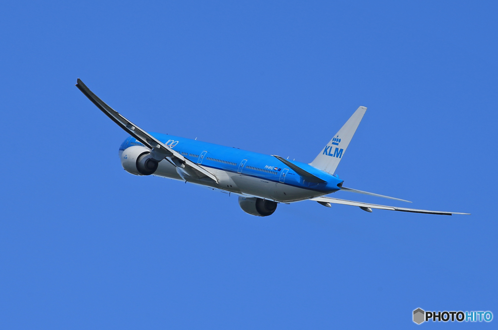 「ぶるー」 KLM 777-306 PH-BVG Takeoff  
