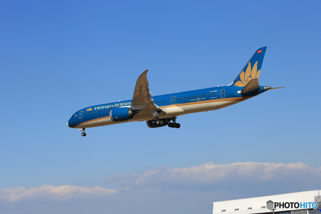 「空色」 Vietnam 787-9 VN-A865 到着です