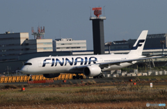 「青の空」Finnair A350-941 OH-LWG　Takeoff  