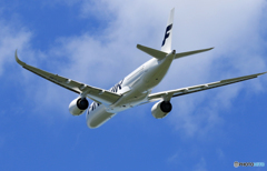 ☀「青い空」が一番 FINNAIR A350-941 OH-LWA 飛ぶ