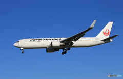 「良い空～」JAL 767-346 来た～