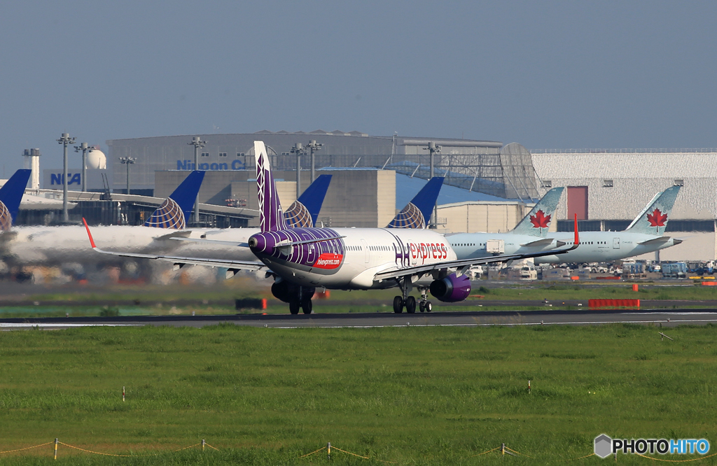 「すかい」 香港Hkexpres 出発します
