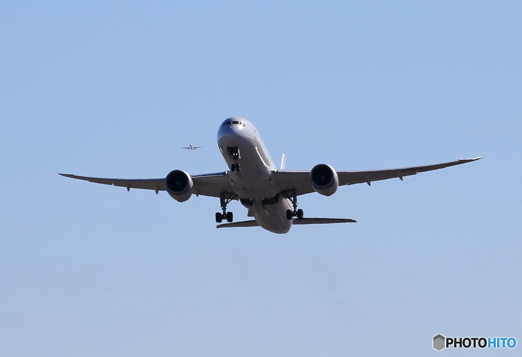 「青色」 JAL 787-9 JA869J+ Takeoff 