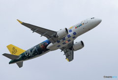 「真青の空」 ロイヤルブルネイA320-251N 特別塗装