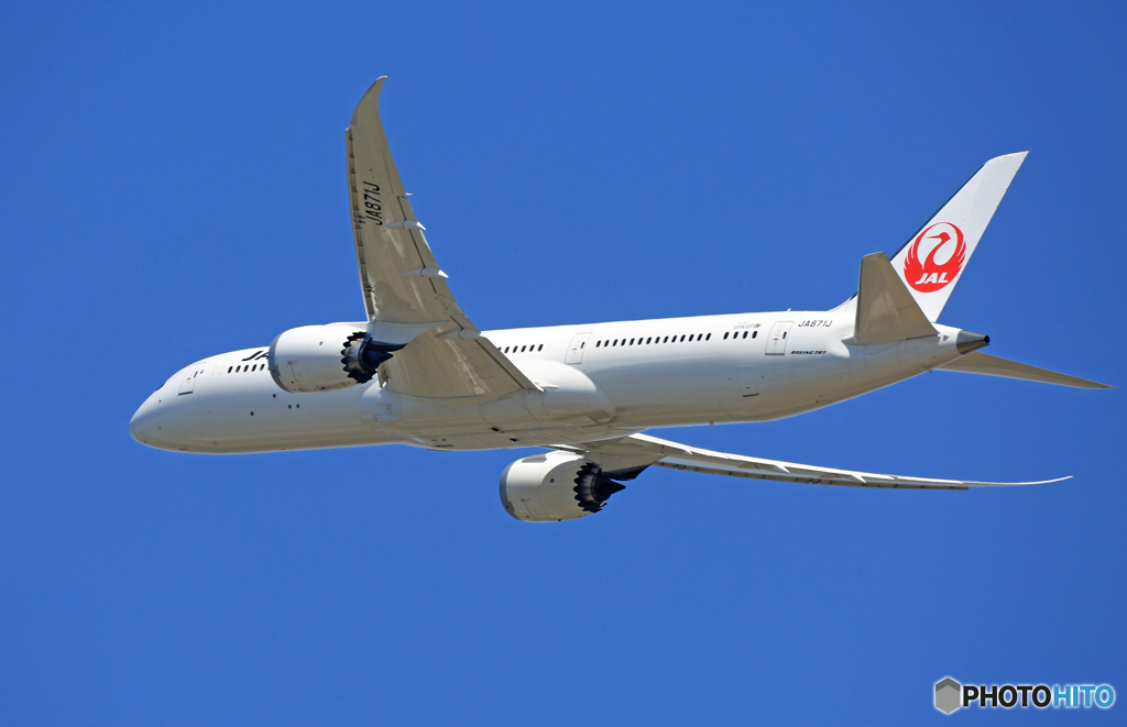 ☀「青い空」が一番JAL 787-9 JA871J Takeoff