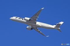 「あおいそら」FINNAIR A350-91 OH-LWI Takeoff